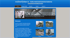 Desktop Screenshot of geospectrumconsultants.com